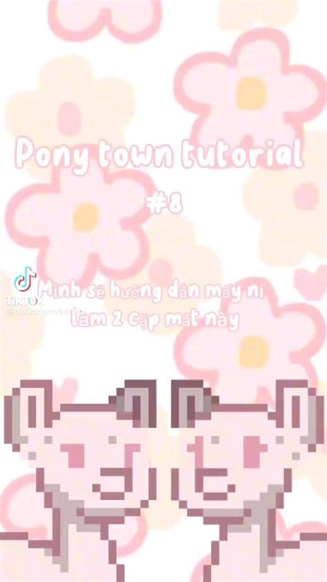 ponytown tutorial | Ideias