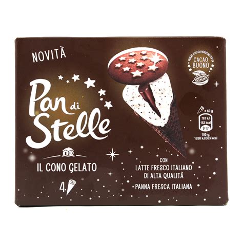 Gelato Cono Alla Panna Pan Di Stelle X Gr Tiportolaspesa It