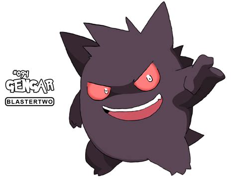 Gengar Sketch By Blastertwo On Deviantart