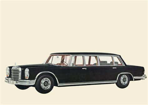 Mercedes 600: най-eлитарният Benz от 60-те и 70-те години на миналия ...
