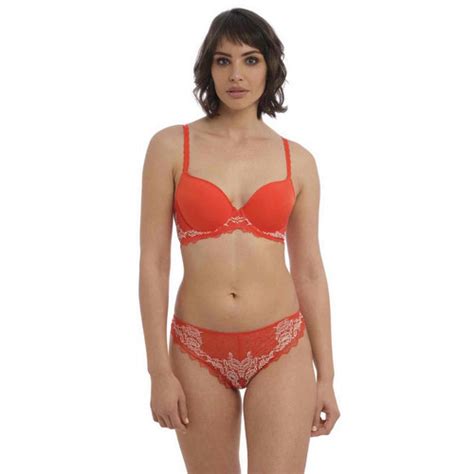 Tanga Orange Wacoal Lingerie Lace Perfection En Nylon Wacoal Lingerie