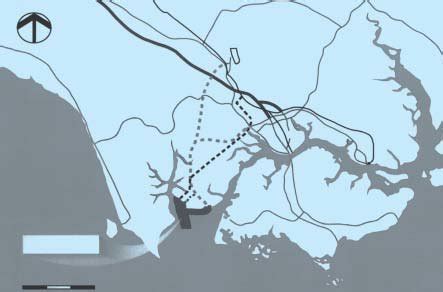 Location map of Port Tanjung Pelepas (PTP) showing the new ...