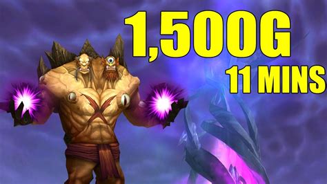 World Of Warcraft Warlords Of Draenor 1500 Gold 11 Mins Patch 6 2