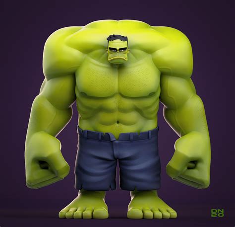 Bored and angry HULK | Behance