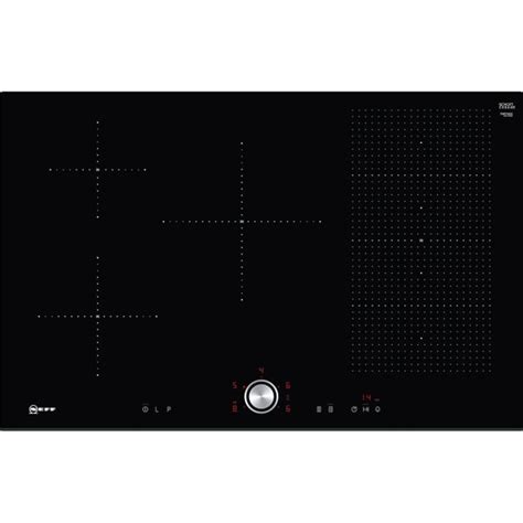 Neff T58FT20X0 Black Flex Induction Hob Bevelled Front Edge 802Mm