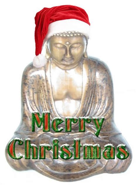 "Buddha - Merry Christmas" Sticker for Sale by RBEnt | Redbubble