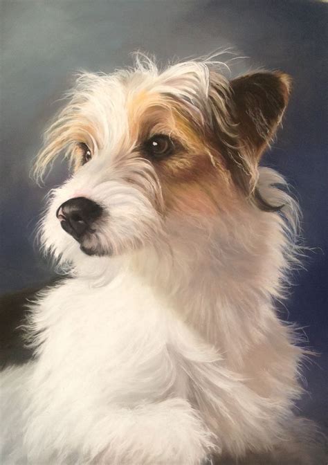 Taitti, portrait of Jack Russell in pastel | Dog drawing, Dog paintings ...