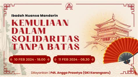 IBADAH MINGGU GKI TAMAN MAJAPAHIT MINGGU 11 FEBRUARI 2024 YouTube