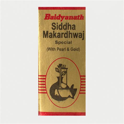 Buy Siddha Makardhwaja Special Gold Tabs Baidyanath