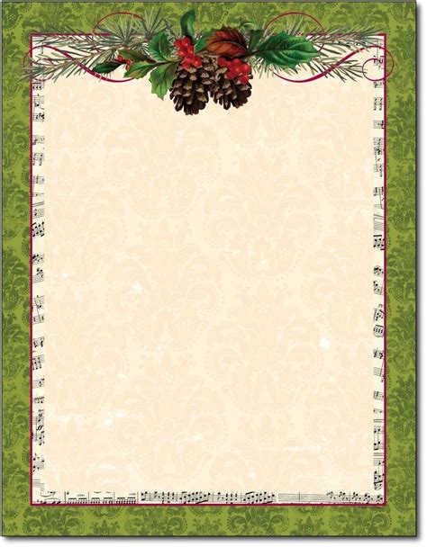 Free Printable Christmas Stationary Paper Free Printable