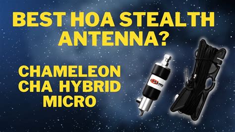 HOA Stealth Ham Radio HF Antenna Episode 2 Chameleon CHA Hybrid Micro