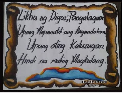 Gumawa Ng Slogan Na Nagpapakita Ng Kahalagahan Sa Komunida Brainly Ph