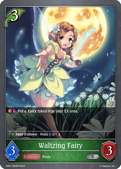 Starter Deck Introduction Regal Fairy Princess Shadowverse Evolve