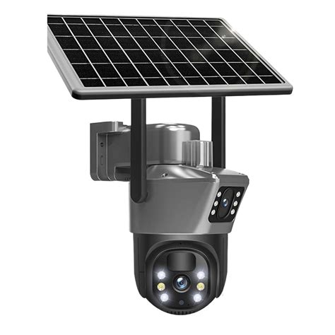 8MP 4K Solar Camera Outdoor 4G SIM Wireless Surveillance Camera With