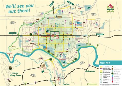 Palmerston North Map