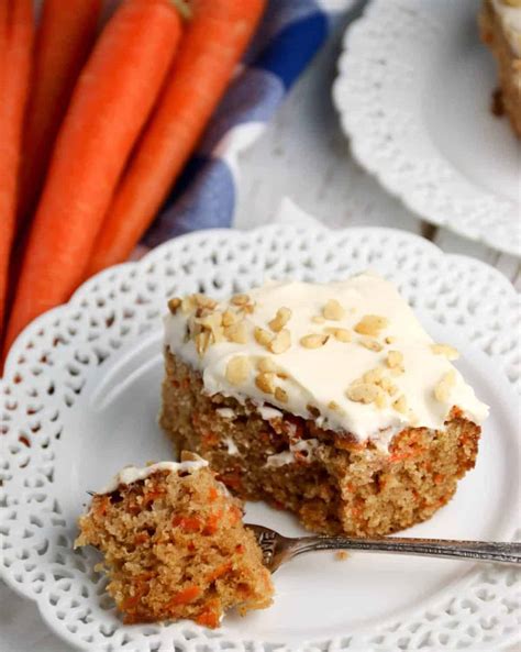 Easy Carrot Sheet Cake Boston Girl Bakes