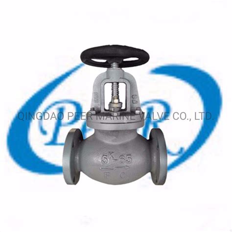 Jis Marine Valve Cast Iron Flange Globe Valve China Marine Valve Cast Iron Material And Jis