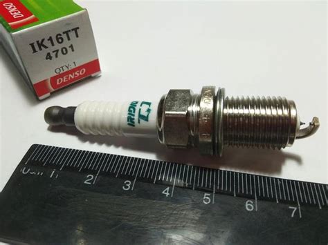 Свеча зажигания DENSO IRIDIUM TT IK16TT/4701 Amulet/Hyundai ОДНА ШТУКА ...