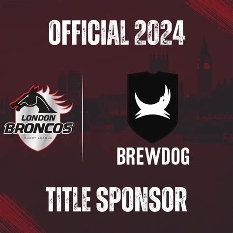 London Broncos announces exciting new sponsorship deal with BrewDog