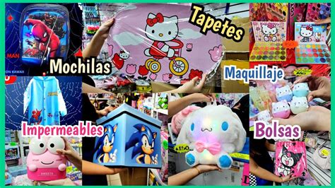 Izazaga Novedades Kawaii En Impermeables Mochilas Bolsas