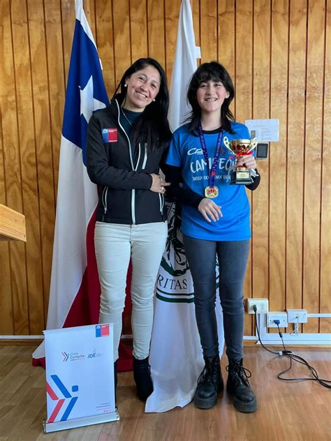 Josefa Clerc Campeona Regional Lycée Claude Gay OSORNO Colegio Francés de OSORNO