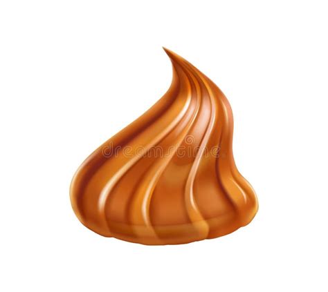 Caramel Realistic Illustration Stock Illustration Illustration Of