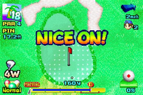 Mario Golf – Advance Tour GBA 105 | The King of Grabs