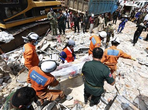 Seven Charged Over Cambodia Tower Collapse The Canberra Times