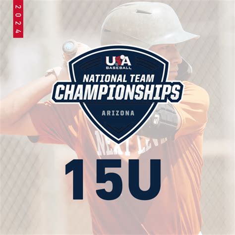 15u Usa Baseball