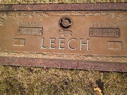 Russell Leech Find A Grave Memorial