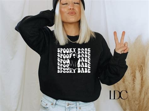 Spooky Babe Svg Halloween Svg Spooky Ghost Svg Halloween Walmart