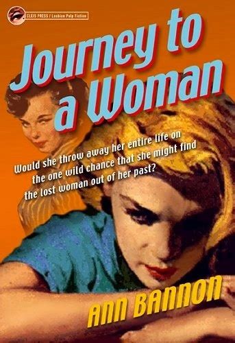 Lesbian Pulp Fiction Novel Journey To A Woman Ann Bannon Lipstick