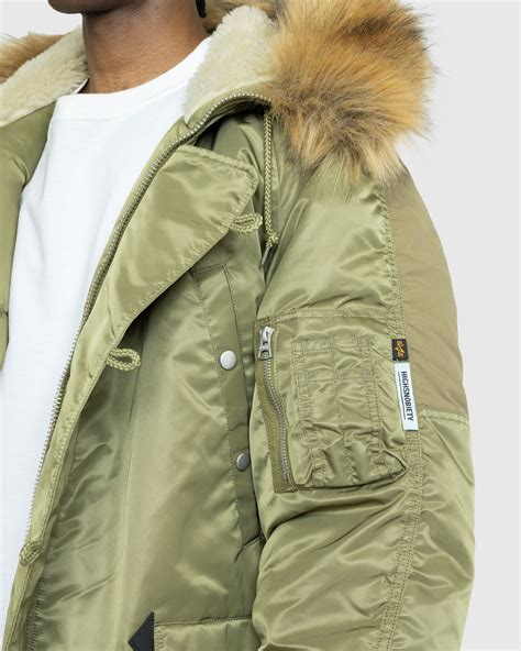 Alpha Industries x Highsnobiety – N3B Parka Dusty Olive Drab