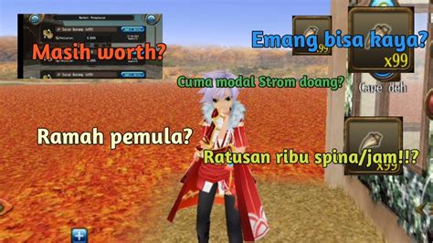 Apa Bener Farming B Wing Bisa Bikin Kaya Toram Online YTTA YouTube