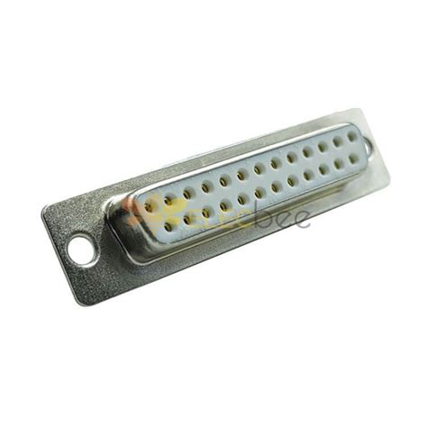 D SUB 25Pin Connector Straight Female Solder Type 25pin 2 Rows Bur 10A