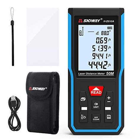 Купити Лазерна рулетка Sndway H-D510A на 50 метрів з вбудованим ...