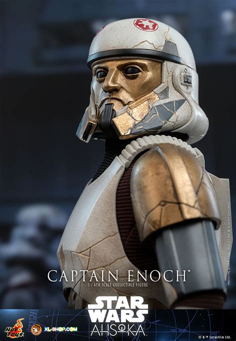 Hot Toys TMS Star Wars Ahsoka Th Scale Captain Enoch Collectible Figure Ship Q