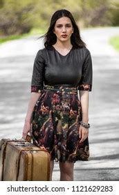 Hot Sexy Blonde Leopard Print Dress Stock Photo 1260761830 Shutterstock