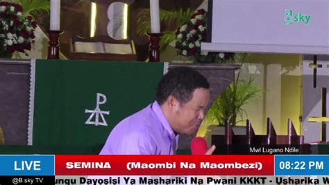 Live Stream Semina Ya Neno La Mungu Siku Ya 8 KKKT Kinyerezi 16 July