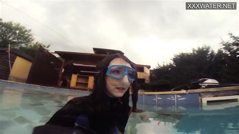 Hot Underwater Pool Masturbation Of Emi Serene