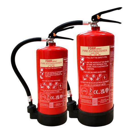 Foam Based Portable Fire Extinguishers Spray Model Ceasefire Uk