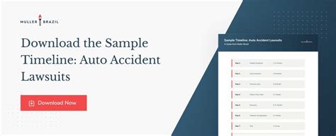 Auto Accident Settlement Timeline A Full Guide