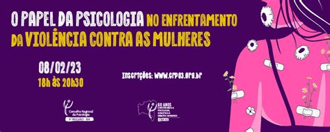 Crp 03 Crp 03 Promove Evento Online Sobre Violência Contra As Mulheres