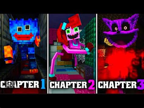 Playing Poppy Playtime Chapters In Minecraft Youtube