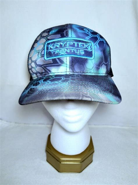 Kryptek Pontus Blue Spartan Helmet Snapback Mesh Truc Gem