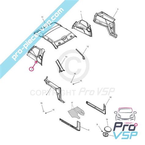 Garniture De Coffre Droite Voiture Sans Permis Microcar M8