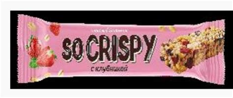 Батончик с глазированным донышком So crispy С клубникой - «Могло быть ...