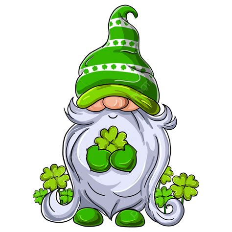 St Patricks Day PNG Picture St Patrick S Day Gnomes Smiling With