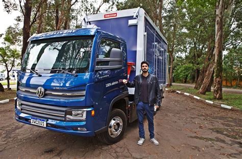 Dirigimos O Vw E Delivery Caminhão Elétrico De Quase R 1 Milhão Que