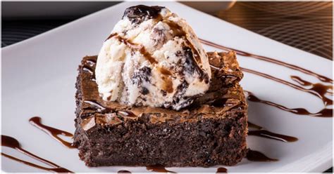 ¿no Tienes Merienda Prepara Rápido Este Delicioso Brownie Con Helado